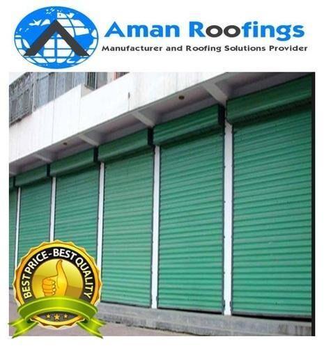 Metal Powder Coated Rolling Shutter, Color : Green, Gray, Red Etc