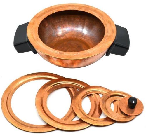 Round Copper Water Bath, For Laboratory