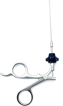 Silver Polished Hysteroscopy Scissor, For Hospital, Size : Standard