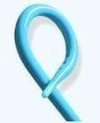 Blue Rubber PCN Catheter, For Hospital, Shape : Curved