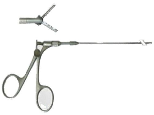 Polished Stainless Steel URS Alligator Forcep, For Hospital