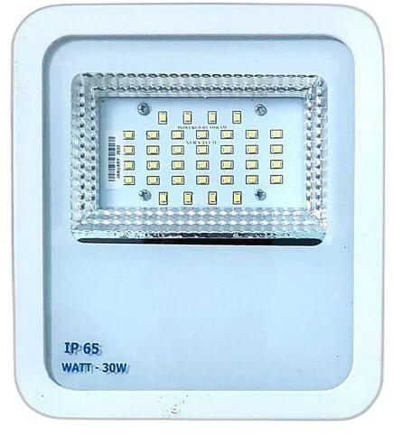 Aluminium LED Flood Light, For Outdoor, Lighting Color : Pure White