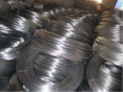Super Carbon Steel Galvanized Iron Wire, Color : Silver