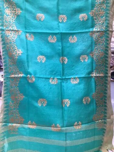 Designer Embroidery Silk Dupatta, Pattern : Embroidered