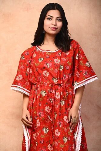 Cotton Kaftan, Size : Large