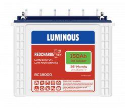 Luminous SMF Battery, For Home Use, Load Capacity : 1Kw
