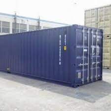 Polished Galvanized Steel shipping containers, Packaging Type : Blue
