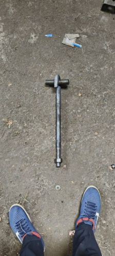 Polished Iron T Foundation Bolts, For Automobiles, Automotive Industry, Fittings, Size : 0-15mm, 15-30mm