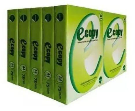 Ecopy 70 GSM Copier Paper, Color : White