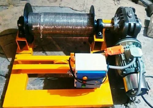 Wermger Winch Winch Machine, Rope Material : Mild Steel