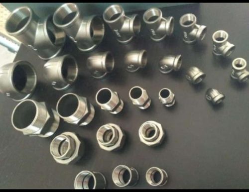Steel Pipe Fittings, Shape : Round