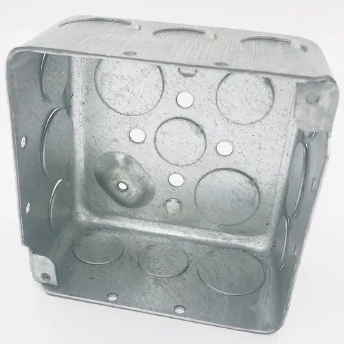 Stainless Steel Conduit Square Junction Box, For Electrical Fittings