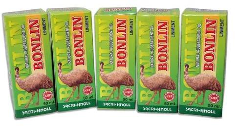 Bonlin Liniment Natural Rubefacient Oil, Packaging Size : 60 Ml