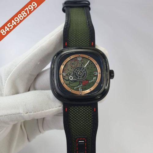 Seven Friday T-series Black Dial Swiss Automatic Watch