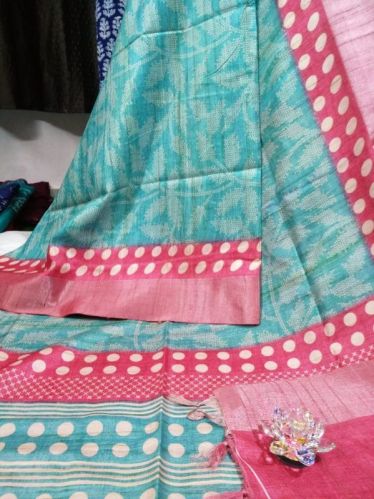 Premium Tussar Saree, Occasion : Bridal Wear, Casual Wear, Festival Wear, Party Wear, Wedding Wear