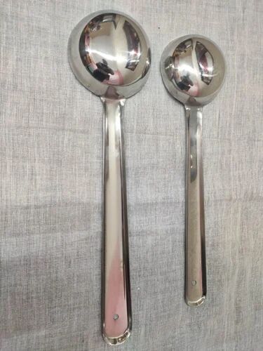 Power Coated Stainless Steel Chamcha Set, For Kitchen, Size : 6 8inch