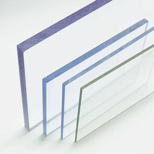 Plain Polycarbonate Sheets, Color : Transparent for Industrial