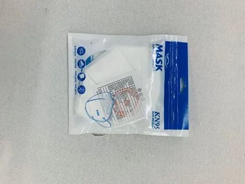 KN95 Polypropelyne Disposable Face Mask, Color : White