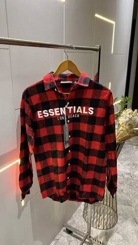 Mens Check Shirts, Occasion : Party-wear