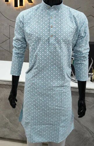 Embroidered Wedding Kurta, Size : 34 To 46