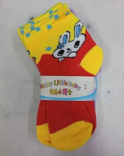 Baby Cotton Socks, Pattern : Printed