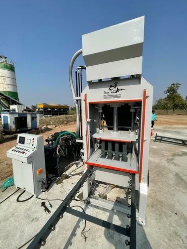 Automatic Brick Block Making Plant, Brick Raw Material : Concrete