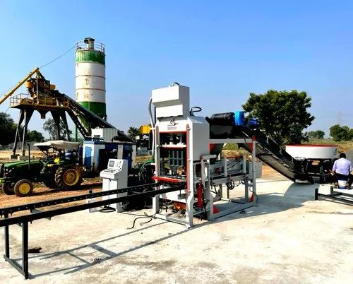 Automatic Concrete Brick Making Plant