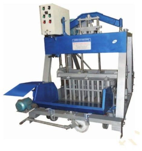 Semi Automatic Concrete Paver Block Making Machine