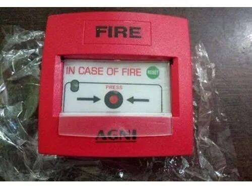 Plastic Agni Manual Call Point, Color : Red