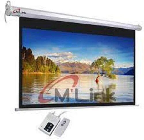Motorised Projector Screen, Mount Type : Wall Mount