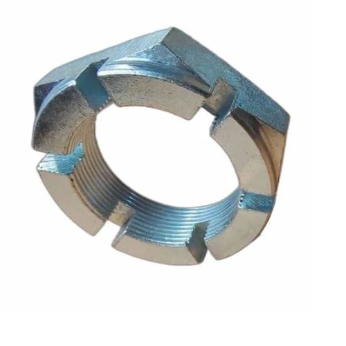 Mild Steel Hex Slotted Nut