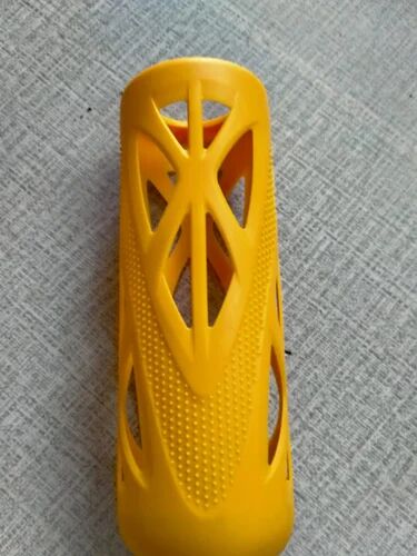 Yellow Round Fibre Borosilicate Bottle Protective Sleeve