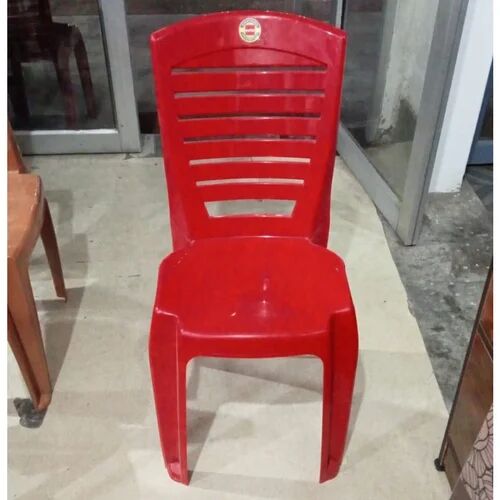 Cello Plastic Chair, For Office, Home, Restaurant, Color : Red