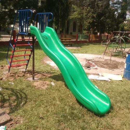 Fibreglass Playground Slide, Color : Green