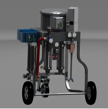 Binary Robotics Airless Spray Painting Machine, For Coatings, Automatic Grade : Semi-Automatic