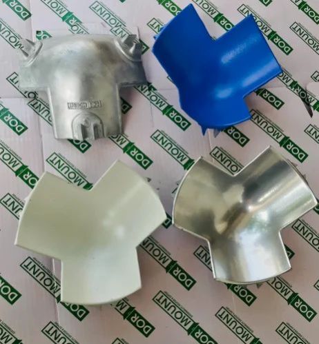 Dormount Aluminium 3d Corner, For Clean Room, OT, Fmgc, Pharmaceuticals, Labs, Hospitals