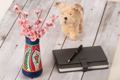 Festive Decor Return Gifting Terracotta Vases, Packaging Type : Carton Box