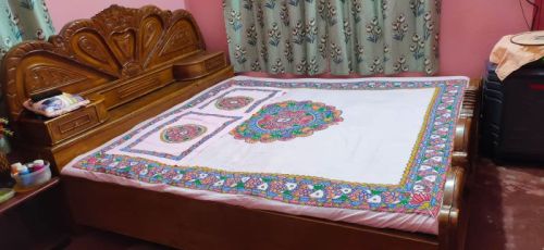 Cotton Bed Sheets, For Home, Style : Plain