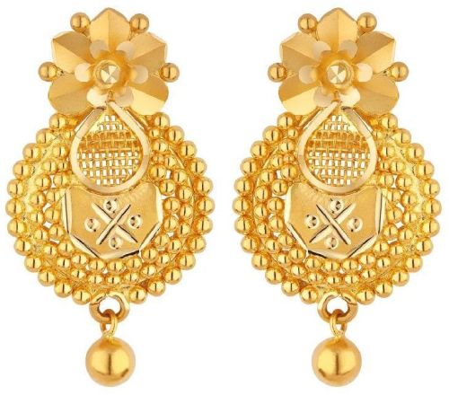 Gold Earrings, Gender : Unisex