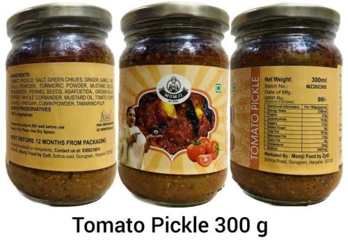 Mom Ji Tomato Pickle, Packaging Type : Glass Jar