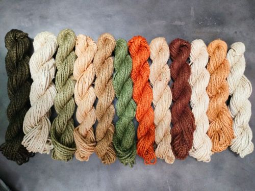 Plain Cotton Ribbon Yarn, Color : Multicolor