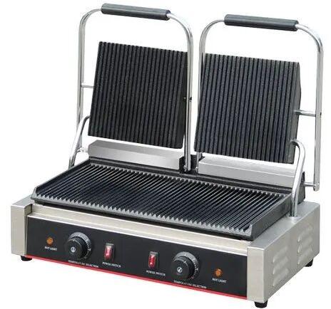 Mild Steel Sandwich Griller, Voltage : 220 V