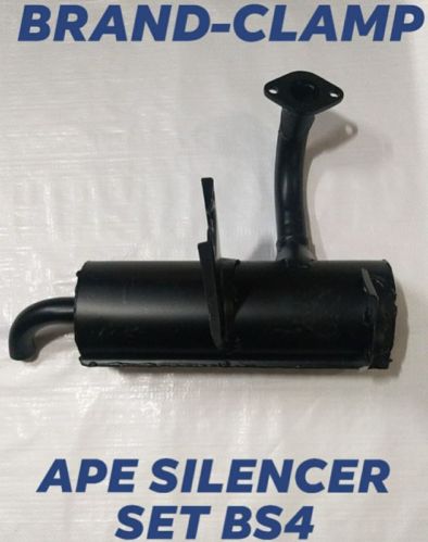 APE Piaggio BS-4 Three Wheeler Silencer, For Automotive Industry, Surface Treatment : Color Coated