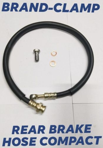 Black Bajaj Compact Rear Brake Hose, For Automobile Parts