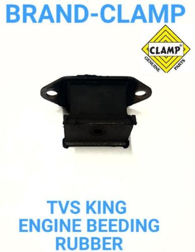 Black TVS King Engine Bed Rubber, For Automotive Industry, Size : Standard