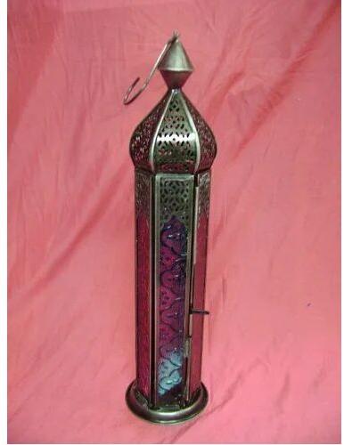 Iron BRASS ANTIQUE FINISH Moroccan Lantern