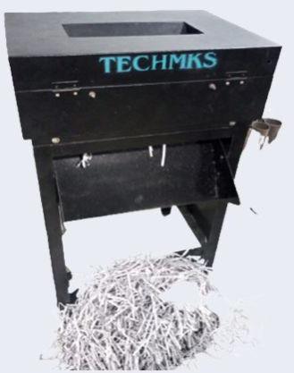 Strip Cut Paper Shredder Machine, For Industrial, Feature : Durable, Easy To Use, Excellent Performance