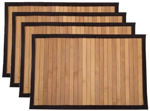 Plain Bamboo Table Mats, Size : Standard