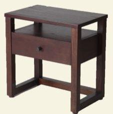 Polished Plain ST02 Wooden Side Table, Size : W45 X D29 X H45 CM