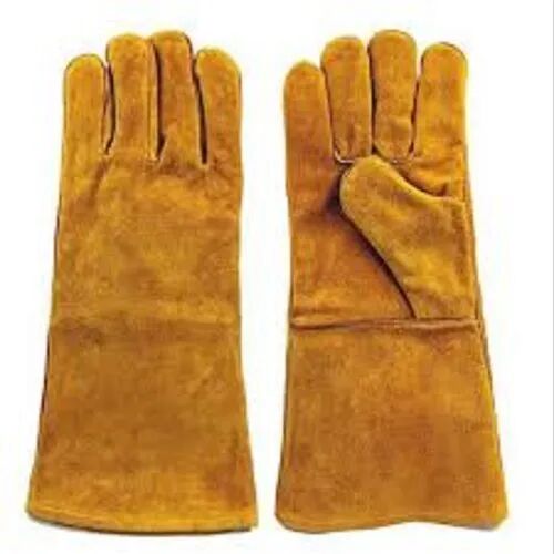 Leather Welding Glove, Gender : Male